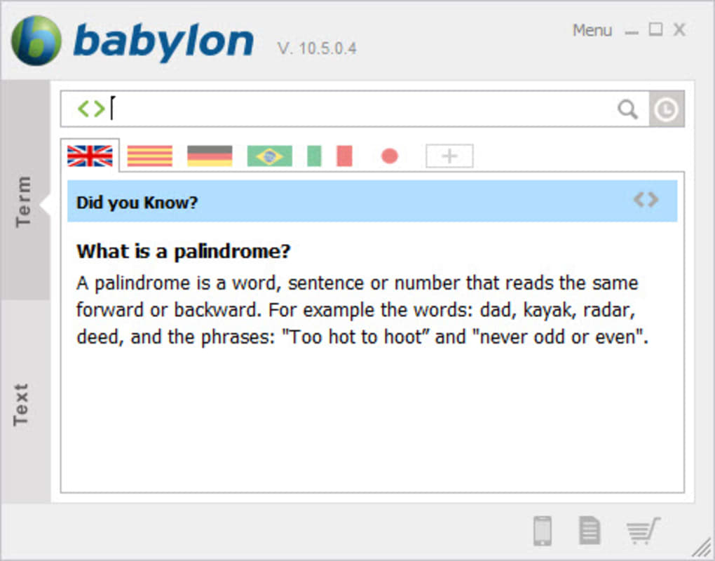 موقع ترجمة Babylon Online Translator
