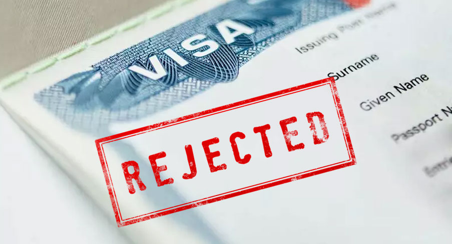 أسباب رفض تأشيرة الولايات المتحدة