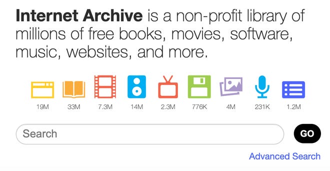 أرشيف الإنترنت يكمل 25 عامًا