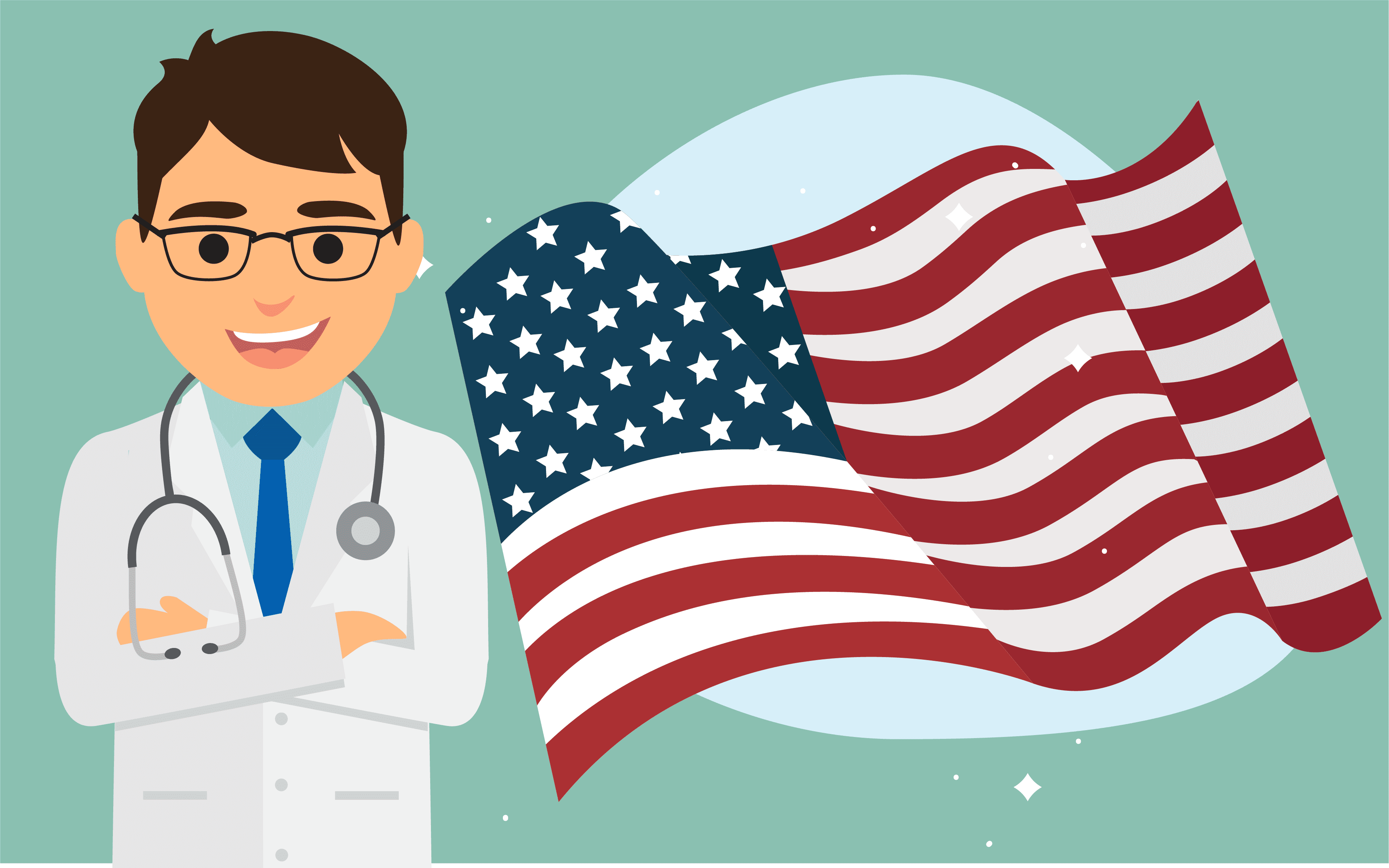 دراسة الطب في أمريكا