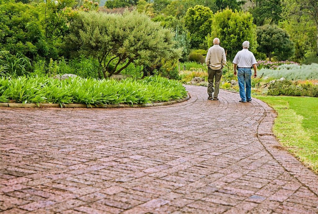 رعاية المسنين عن طريق ممارسة رياضة المشي