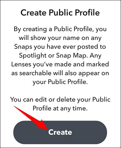 Snapchat كيفية إنشاء ملف تعريف عام في 2022