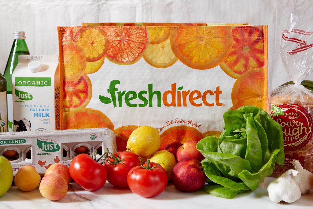 موقع فريش دايركت " Fresh Direct"من بقالات التسوق عبر الإنترنت في أمريكا 2022