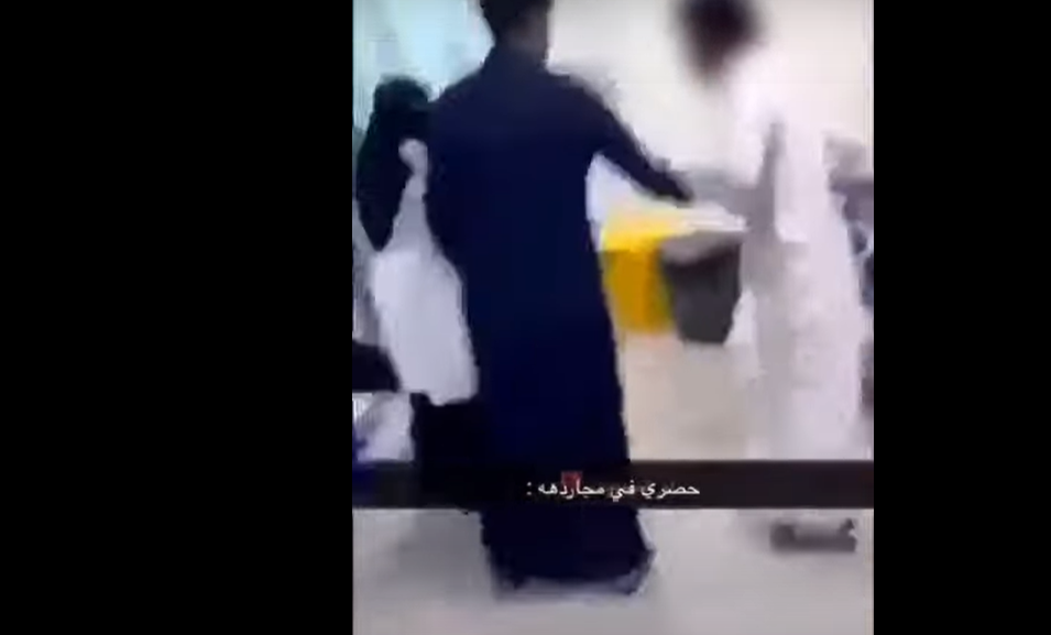 تفاصيل فيديو اعتداء مواطن على ممرضة
